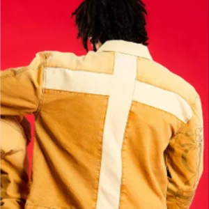 Fullmetal Alchemist Scar Trucker Tan Jacket