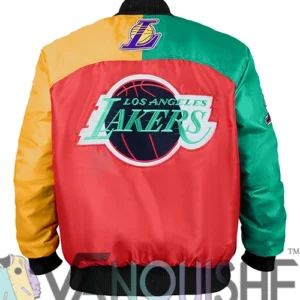 Get Los Angeles Lakers Ty Mopkins Jacket Back