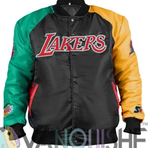 Get Los Angeles Lakers Ty Mopkins Jacket Front