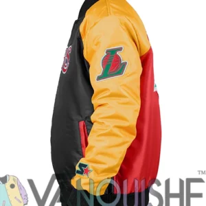 Get Los Angeles Lakers Ty Mopkins Jacket Side Look