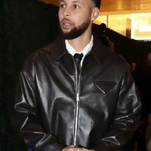 Goat Premiere Stephen Curry Leather Jacket