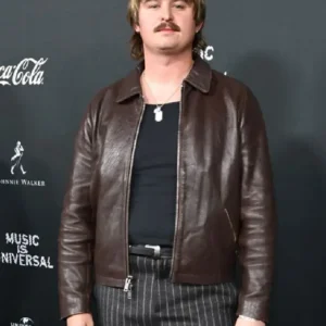 Grammy After Party Nicky Youre Leather Jacket