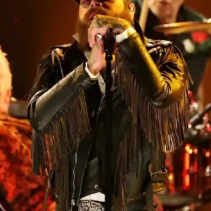 Grammy Awards Post Malone Black Jacket