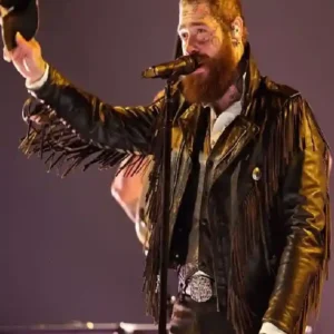 Grammy Awards Post Malone Black Jacket