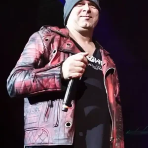 Halloween Music Festival Michael Kiske Leather Jacket