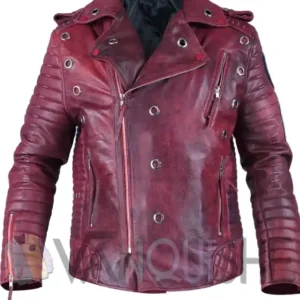 Halloween Music Festival Michael Kiske Leather Jacket