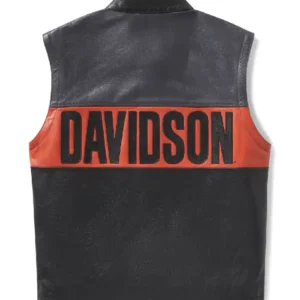 Harley Davidson Essential Convertible Leather Jacket