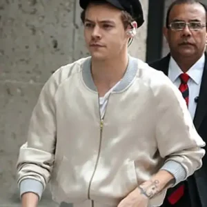 Harry Style Metallic Satin Jacket