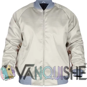 Harry Style Metallic Satin Jacket Front