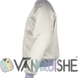 Harry Style Metallic Satin Jacket Side Look