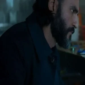 Hijack S02 Dejan Bucin Black Trench Coat