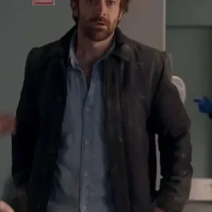 Home and Away Jeremy Adam Rowland Black Jacket