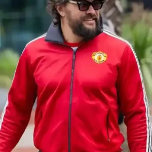 Jason Momoa Red Track Jacket