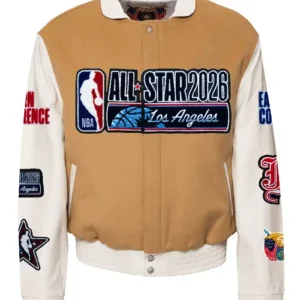 Jeff Hamilton All-Star 2026 Camel and White Jacket