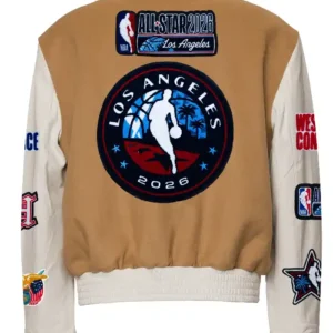 Jeff Hamilton All-Star 2026 Camel and White Jacket