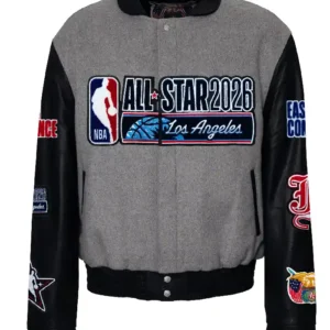 Jeff Hamilton All-Star 2026 Grey and Black Jacket