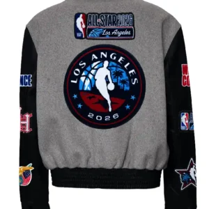 Jeff Hamilton All-Star 2026 Grey and Black Jacket