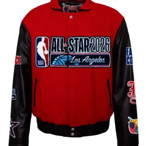 Jeff Hamilton All-Star 2026 Red and Black Jacket