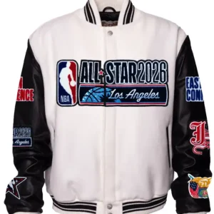 Jeff Hamilton All-Star 2026 White and Black Jacket
