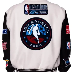 Jeff Hamilton All-Star 2026 White and Black Jacket