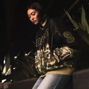 Jeff Hamilton Jeff Hamilton x BAPE Leather Jacket