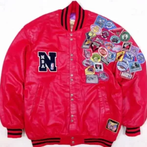 Jeff Hamilton NBA team logo JH Jacket
