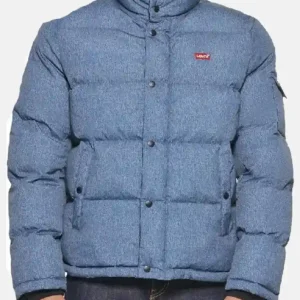 Levi’s Bubble Puffer Blue Jacket