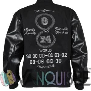 Los Angeles Lakers Kobe Bryant Destroyer Black Jacket Back