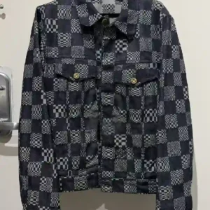 Louis Vuitton Virgil Damier Denim Jacket