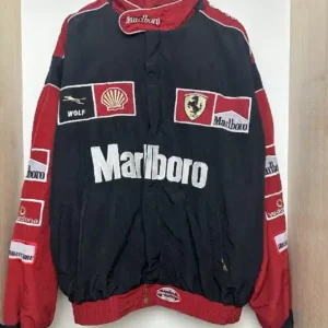 Marlboro Ferrari F1 Racing Bomber Jacket