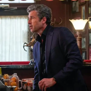 Memory Of A Killer Patrick Dempsey Navy Blazer