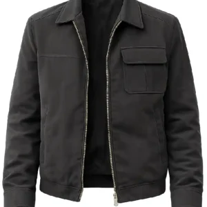 Memory of a Killer Patrick Dempsey Black Jacket