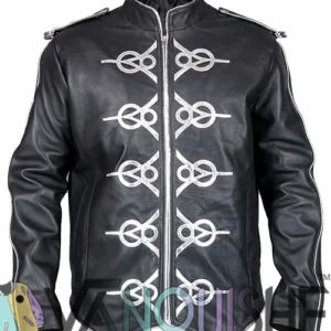 Michael Jackson’s V8 Black Real Leather Jacket Look