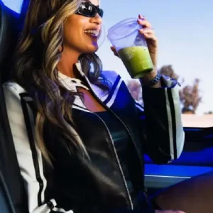 NBA All-Star Jenna Bandy Leather Jacket