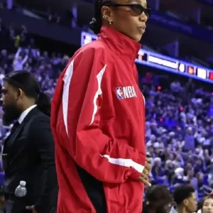 NBA London Game Naomi Ackie Jacket