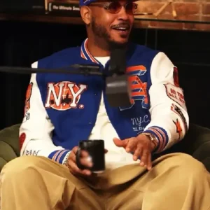NYC Carmelo Varsity Jacket