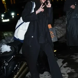 NYC Dove Cameron Black Coat
