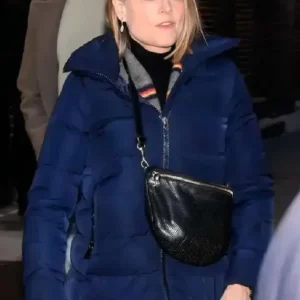 NYC Jodie Foster Blue Jacket