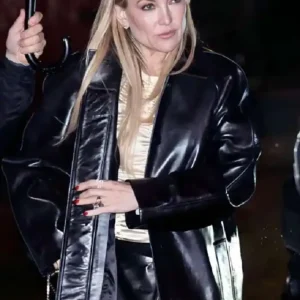 NYC Kate Hudson Leather Coat