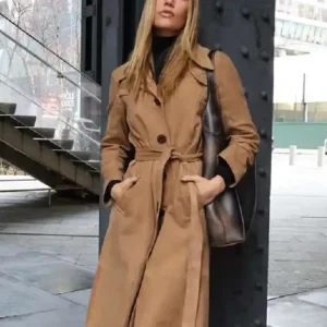 NYC Olivia Ponton Brown Coat