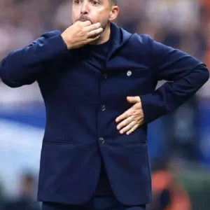 Nicolas Larcamon Blue Hooded Jacket