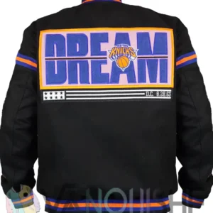Ny Knicks Flight Dream Black Jacket