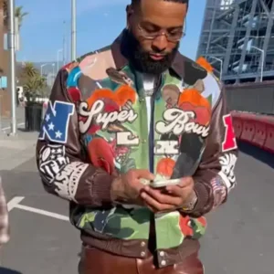 OBJ Super Bowl LX leather jacket