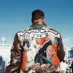 OBJ Super Bowl LX leather jacket