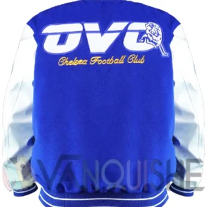 OVO x Chelsea FC Blue Varsity Jacket