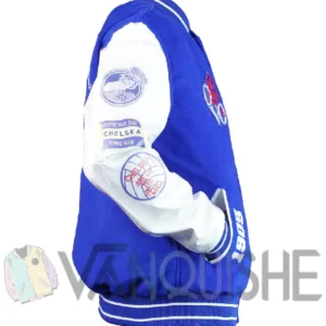 OVO x Chelsea FC Blue Varsity Jacket