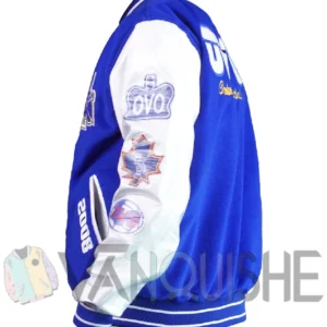 OVO x Chelsea FC Blue Varsity Jacket