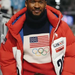 Olympics Team USA Usher Puffer Jacket