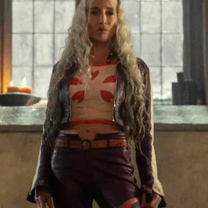 One Piece S02 Katey Sagal Leather Jacket