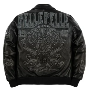 Pelle Pelle New York Knicks Champions Jacket Black